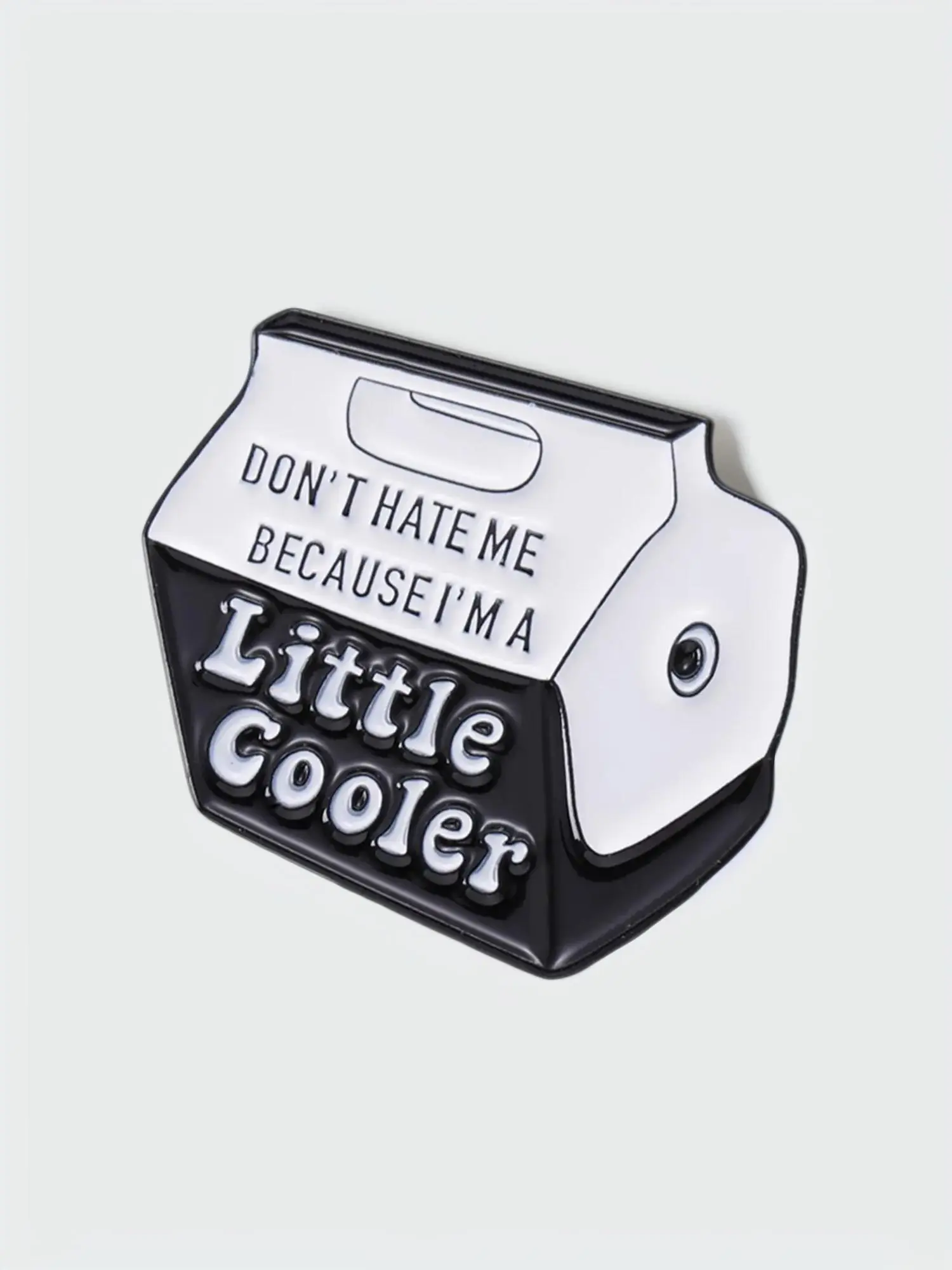 Personalized Y2k Milk Box Shaped Brooch Pin for Girlfriend, Alloy Brooch Pin, Durable Metal Pins, Letter Pattern Enamel Lapel Pins As Girlfriend Gifts, Casual Clothes Accessory for Men & Women for Party Decor, Cute Jewelry Clip
