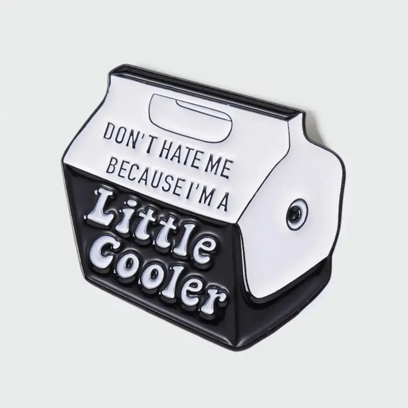 Personalized Y2k Milk Box Shaped Brooch Pin for Girlfriend, Alloy Brooch Pin, Durable Metal Pins, Letter Pattern Enamel Lapel Pins As Girlfriend Gifts, Casual Clothes Accessory for Men & Women for Party Decor, Cute Jewelry Clip