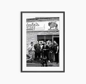 The Sopranos, Photography Prints, The Sopranos Poster, Sopranos Wall Art, Black and White Wall Art, Museum Quality Photography Poster