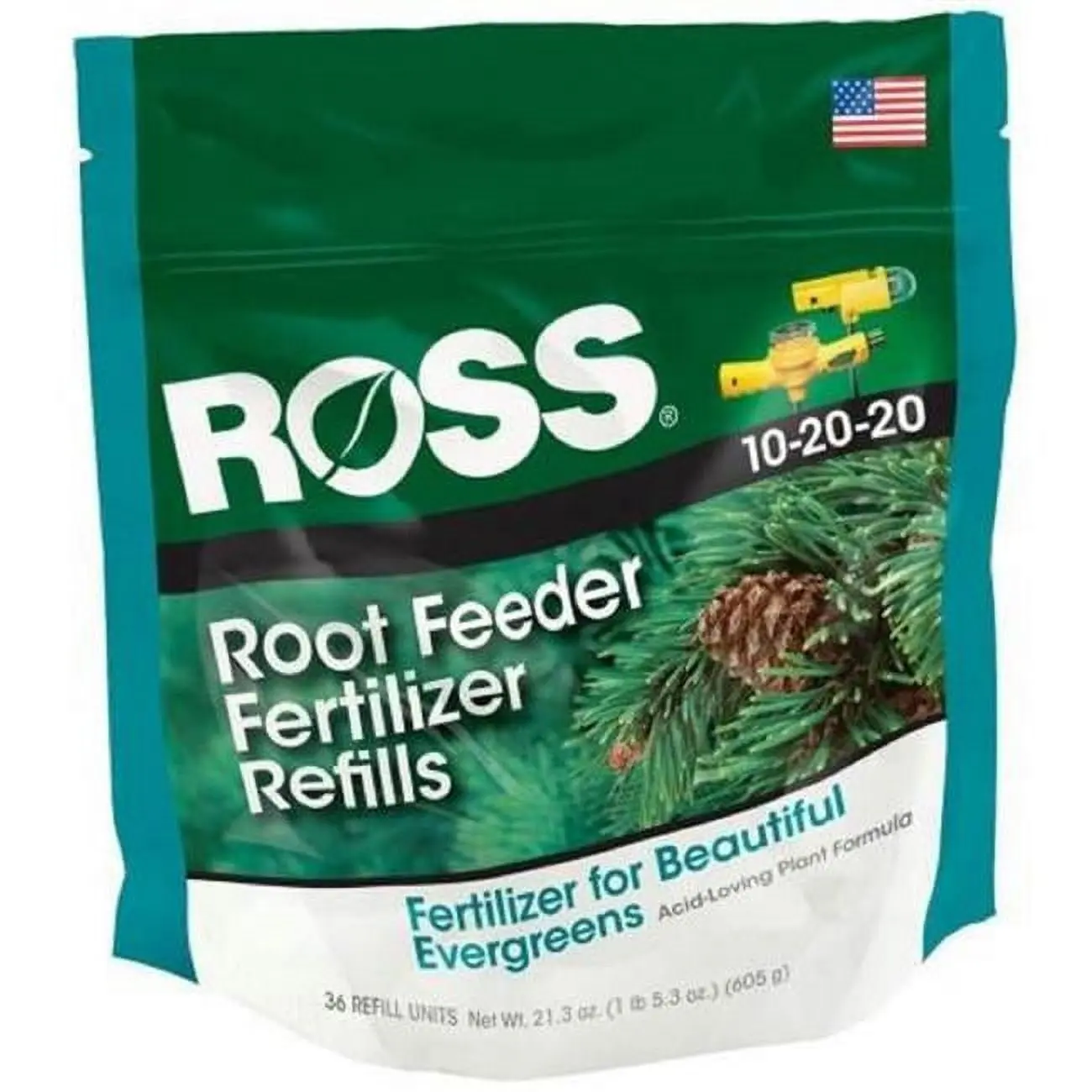 Ross Cartridge Root Feeder Fertilizer Refills - Pack of 36