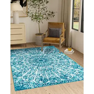 Turquoise Monaco Rug Turquoise Monaco Rug