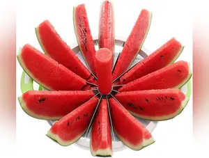 Viral Melon Slicer Multifunctional Handheld round Divider Watermelon Cutter Fruits Cutting Slicing Kitchen Tool