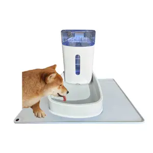 Automatic Dog Cat Water Dispenser Pet Water Bowl Large Capacity Feeder Self-Refiling Thick Base Strong Material Durable Anti-Slip Not Tipping