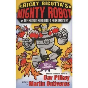 USED-Ricky Ricotta's Giant Robot Vs the Mutant Mosquitoes from Mercury by Dav Pilkey (Paperback)