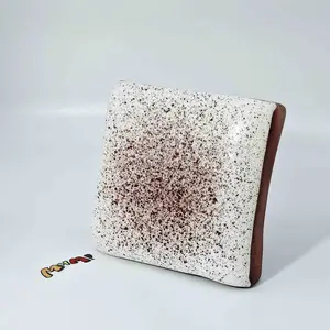 MHM Squishy Series Chocolate Milk Toast Stress Relief Toy with Sticky, Moist, Soft and Slow Bouncing Foods