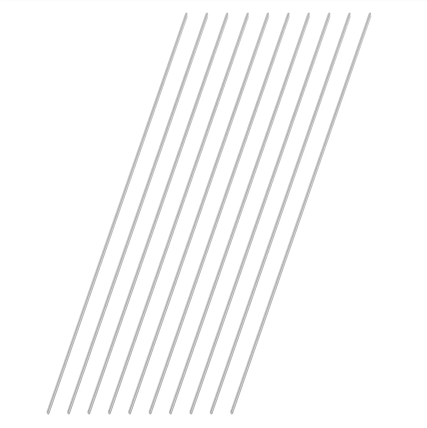 10pcs 1mm x 300mm 304 Stainless Steel Round metal Rods for DIY Crafts