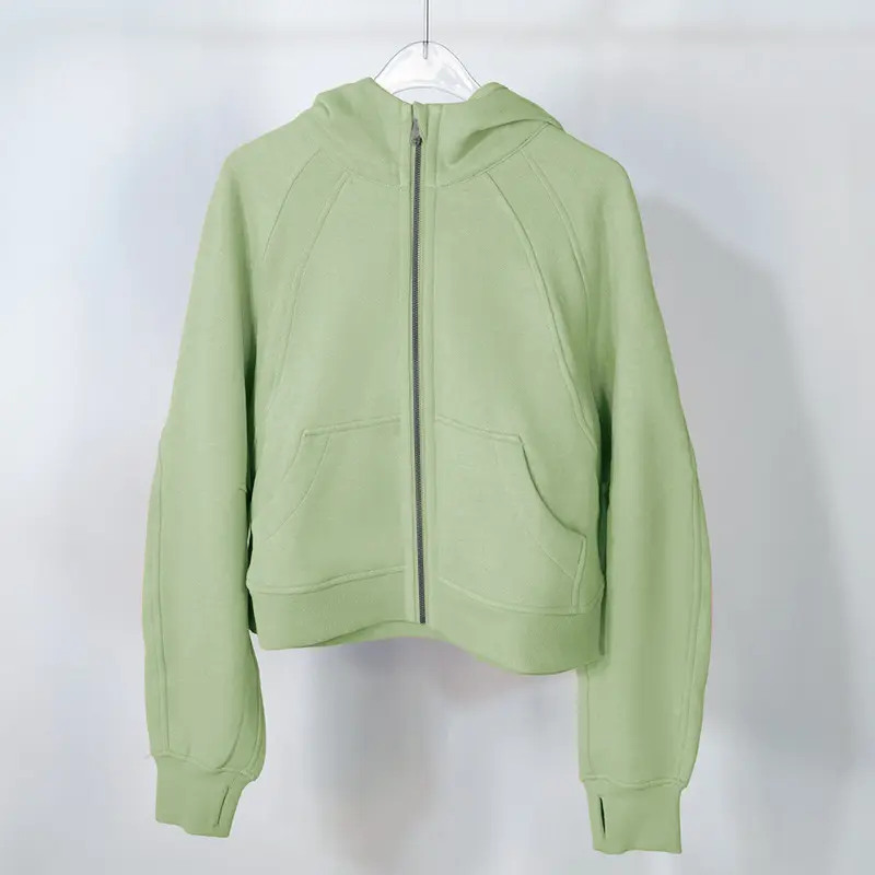 Rosemary Green 034 Velvet Hoodie