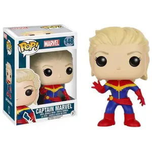 Funko POP! Marvel: Unmasked Captain Marvel