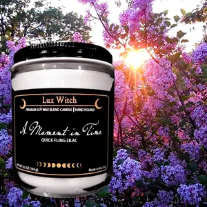 LILAC - A moment in Time - Quick Fling Lilac, 6.5oz Candle Decor