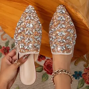 Rhinestone Me Flats