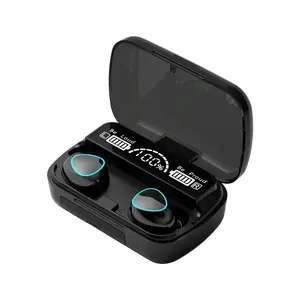 M10 Wireless Headphone Bluetooth Earphones Waterproof Earpieces Sport Earbuds for Huawei Iphone OPPO Xiaomi TWS Music Headset