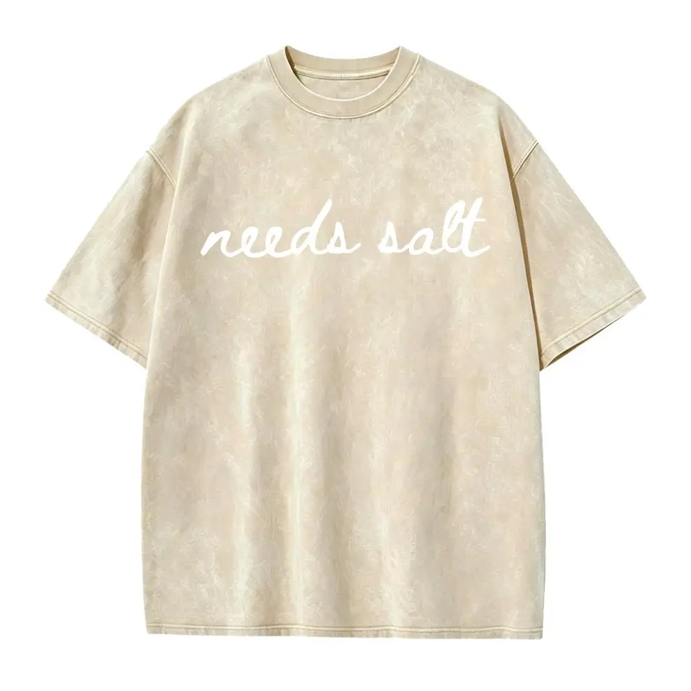 Needs Salt Shirt Funny Foodie Shirt Chef Shirt Funny Humor Shirt Viral Meme Shirt Trendy Shirt for Women, Gift for Her