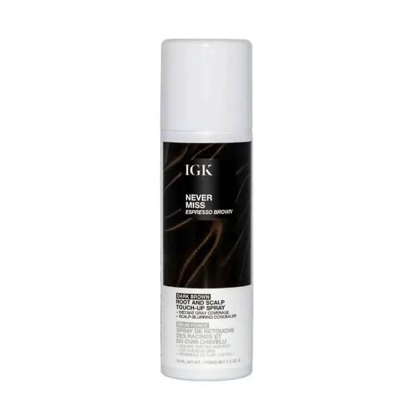 Dark Brown - Never Miss Root and Scalp Touch-Up Spray Dark Brown - Never Miss Root and Scalp Touch-Up Spray
