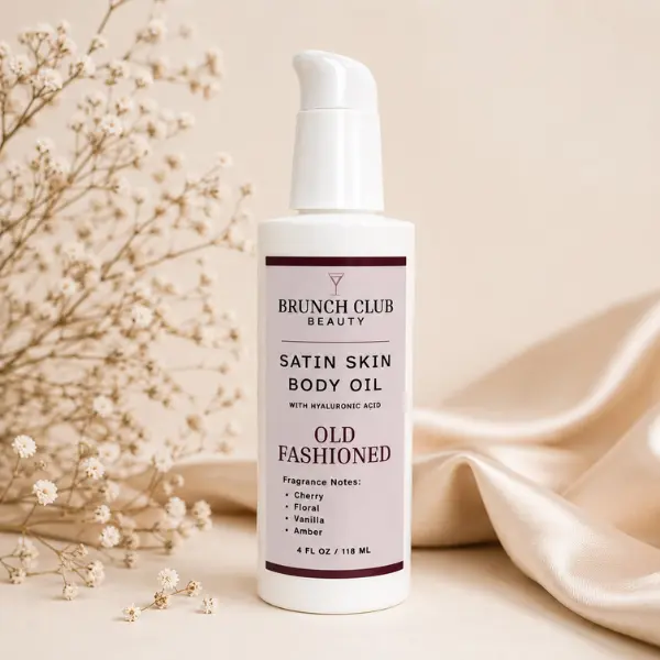 Old Fashioned - Satin Skin Hyaluronic Acid Scented Dry Body Oil Fragrance Hydrating