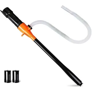 Battery Operated Electric Siphon Pump for Gas & Diesel Transfer - 3.5GPM Flow Oil Extractor - Ideal Gasoline Transfer Pump