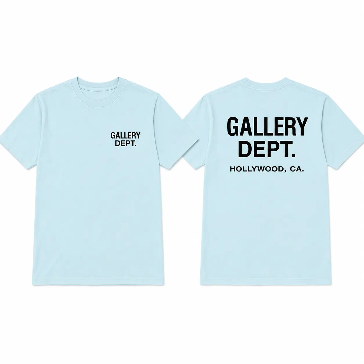 Gallery Dept Tee, Logo Graphic Tee, Heavy Cotton T Shirt, Minimalist Streetwear Shirt, Unisex Casual Oversized Tee