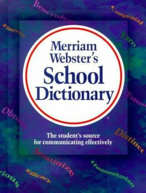 Used Merriam-Webster's School Dictionary - Hardcover by Merriam-Webster, Inc. Staff, English Language, Ages 14 and Older, Many Brand New Text & Illustrations (School & Educational Supplies)