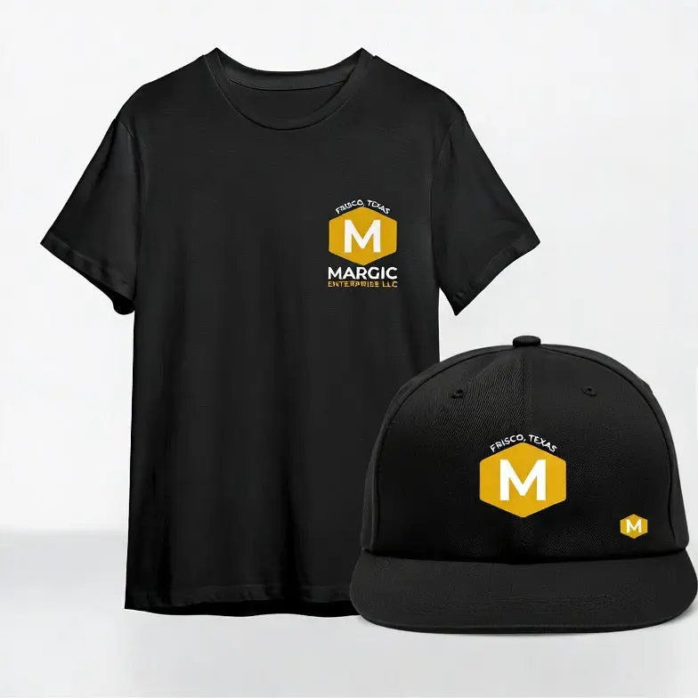 Custom Branded Apparel Package for Your Business | T-Shirts, Hats, Mugs and More | Logo Print | All Industries Welcome