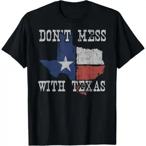 Don't Mess With Vintage Texas Longhorn Lone Star State Shirt T-Shirt