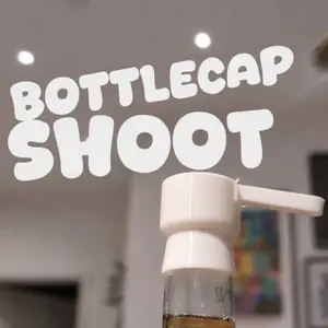 Creative Fun Beer Bottle Opener, 3D Printed Spring-Loaded Multi-Functional Beverage Tool, Unique Party Accessory for Easy Opening