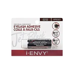 Kiss i ENVY Long Lasting Individual Eyelash Adhesive Glue-Jet Black, KPEG01