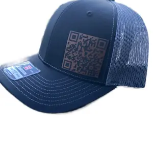 Find My Family Hat with QR Code - Richardson 112 Snapback Baseball Cap