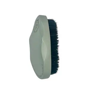 Grey Wave Brush, Black Grey Wave Drop Brush, Nylon Bristle Curved Brushes, Hair Brush For Men and Women