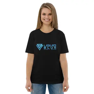 Liquid Blue - Unisex organic cotton t-shirt