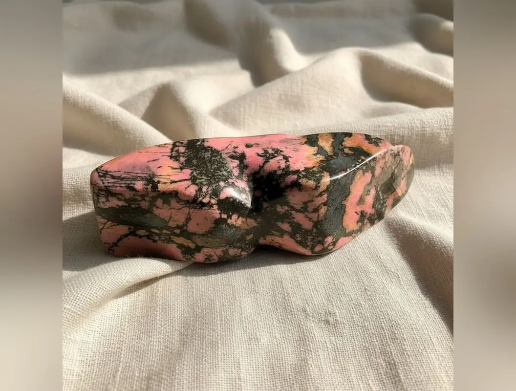 Rhodonite 7.23lb Polished Free Form