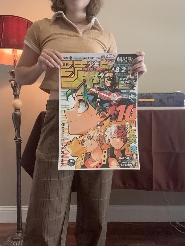My Hero Academia Deku Poster - 13x19in Cardstock Matte Anime Shonen Jump