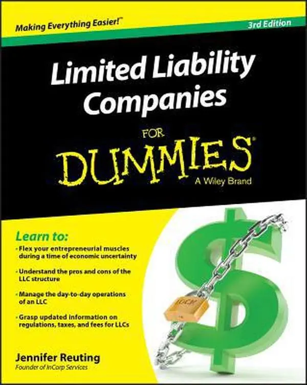 USED Book - Limited Liability Companies for Dummies, 3/E by Reuting, Jennifer (Paperback) - english