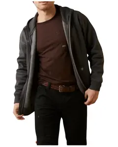 Ariat Men's Rebar Born For This Full Zip Hooded Jacket Tall - 10046399-Tll