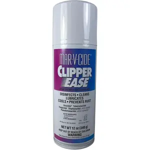 Clipper Ease Spray Disinfectant – 12 oz | Cleans, Cools, Lubricates & Disinfects Electric Clippers – Antibacterial, Antifungal, Anti-Rust Formula for Barbers & Stylists