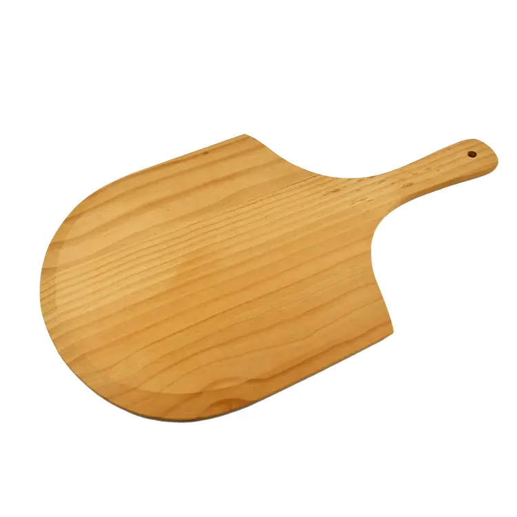 Bamboo Cutting Board With Handle Wooden Chopping Board Serving Paddle Multipurpose Food Prep Board For Bread Pizza Fruits Vegetables Kitchen Use
