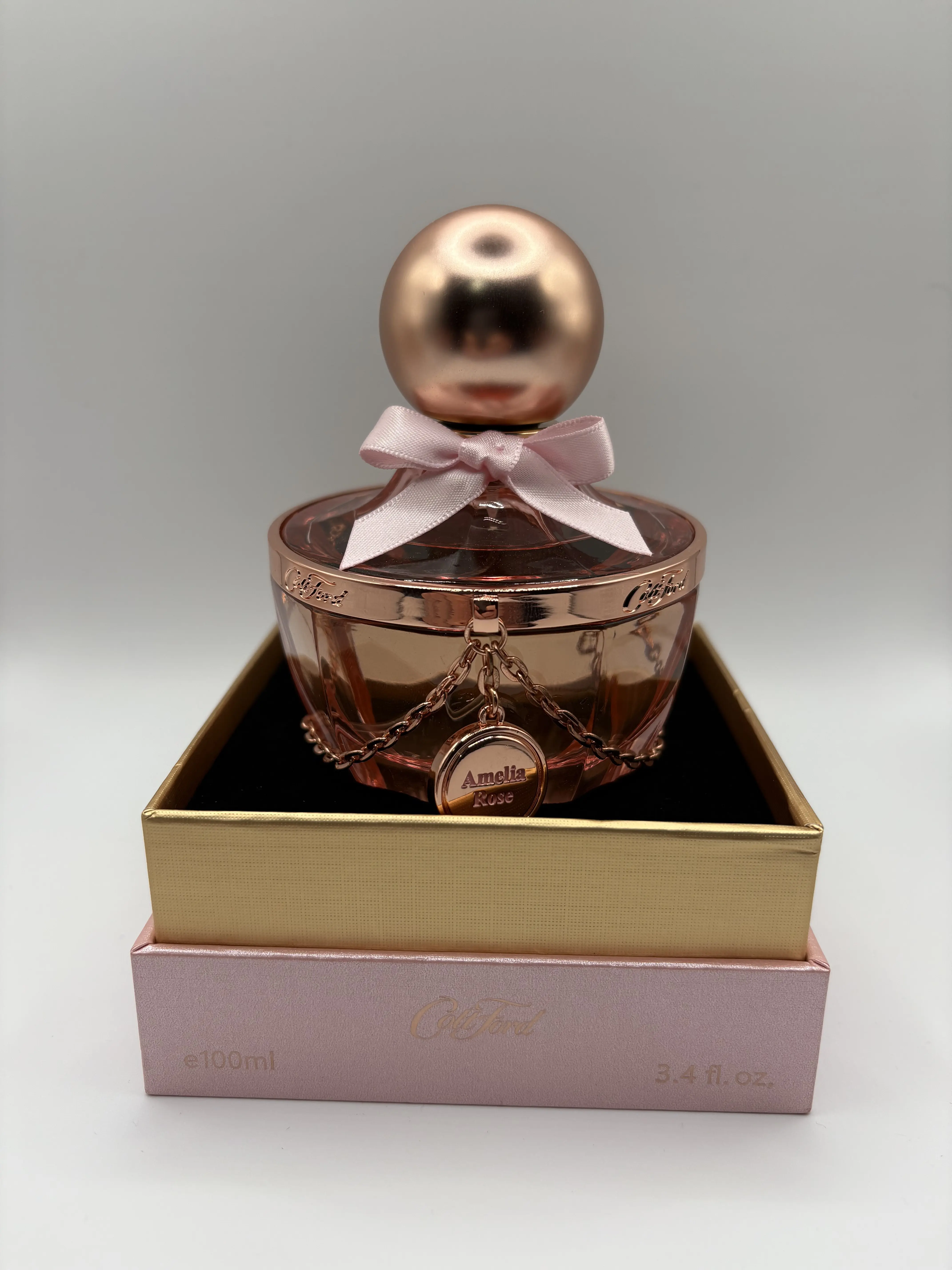Women's Murcielago Fragrances Amelia Rose Edp Intense - Colt Ford Creation, Pear Nectar & Floral Notes, Warm Base, 3.4 oz Edp Perfume, Floral Fruity Scent, Single Item Perfumes for Women, Edp Perfume Fragrance, Floral Fruity Fragrance