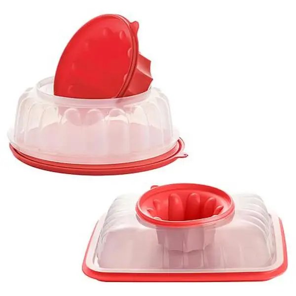 Tupperware® Multi-Layer and Round Jel Party Molds Set