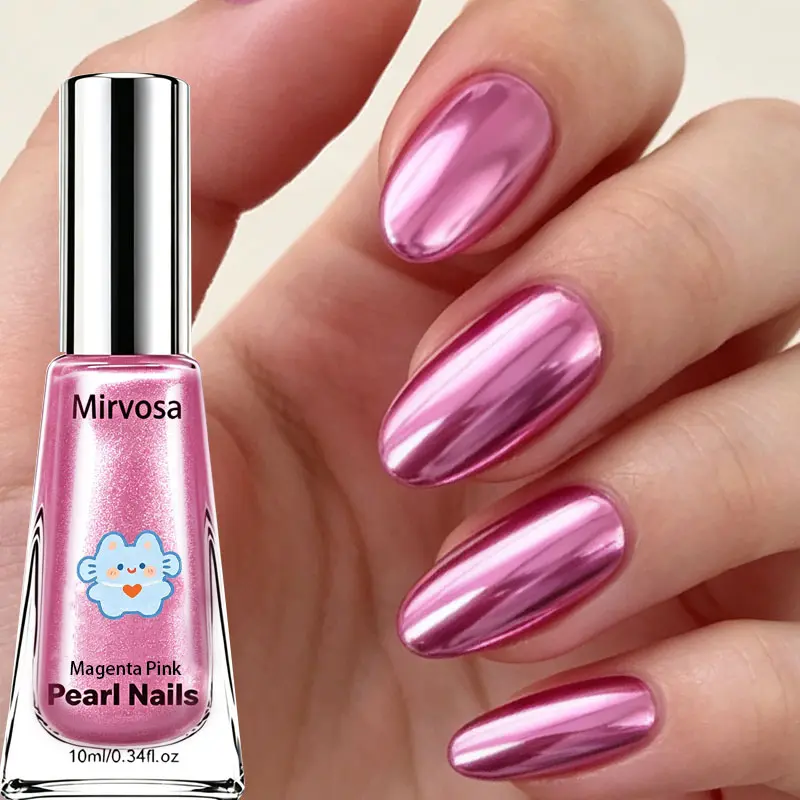 Luxurious Magenta Nail Polish: With a mirror-like shine and a long-lasting, chip-resistant formula, it’s perfect for parties and date nights.