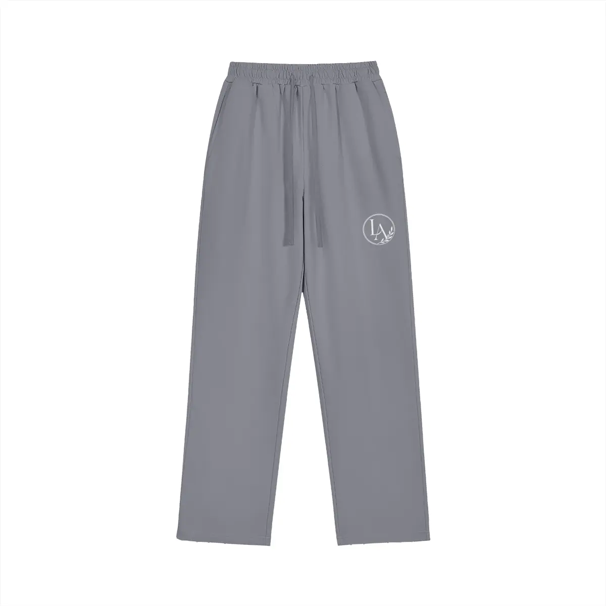 Male Relaxed Fit Distressed Cotton Joggers, Heavyweight 420GSM French Terry Sweatpants - Sporty Chic for Casual Wear & Sport Use