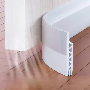 Door Draft Stopper , Under Door Draft Blocker, Weather Stripping Noise Stopper, Insulator Door Sweep, Blocker Cold Air Insulation, Easy to Install, Strong Adhesive