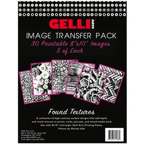 IT'S NEW!!!!  IMAGE TRANSFER PACK - FOUND TEXTURES - 30 -  8" x 10" Prints
