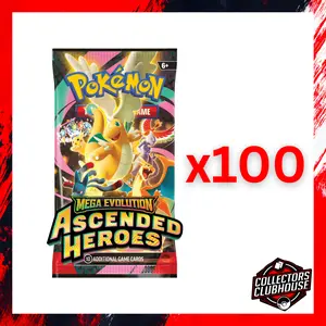 Ascended Heroes Booster Pack x100 (Pokemon TCG)