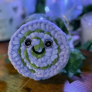 Blueberry Matcha Ice Cream Sandwich- Handmade Crochet