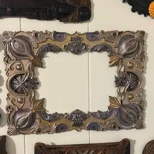 Gothic Baroque Techno Frame Surreal Mixed Decorative Wall Art Frame for Home Decor