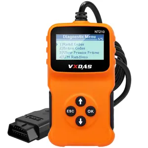 VXDAS NT210 Enhanced Universal OBD2 Scanner Car Engine Fault Code Reader, Diagnostic Scan Tool to Read and Clear Error Codes for 1996 or Newer Vehicles