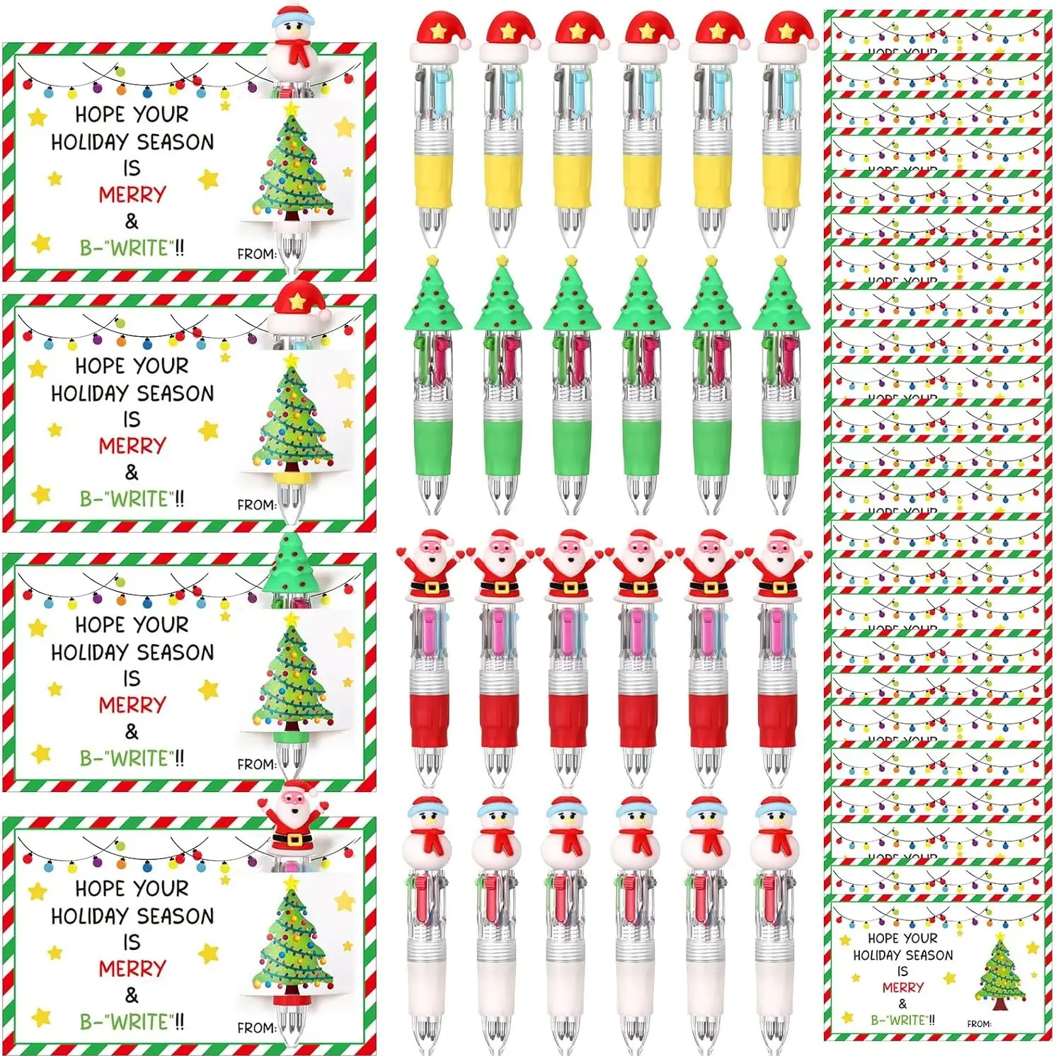 Christmas (Pens with Cards)