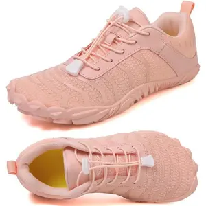 Women Minimalist Shoes Zero Drop Barefoot Shoes Men Workout Cross-Trainer Hiking Water Wide Toe Box Grounded Footwear Weightlifting Walking