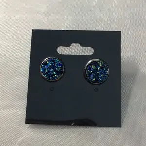 Mardi Gras Stud Earring