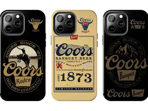Trendy Vintage Coors Banquet Since 1873 Phone Case Compatible with iPhone 7, 8, X, 11, 12, 13, 14, 15, 16 17 & Samsung Galaxy S21, S22, S23 & S24 S25 series