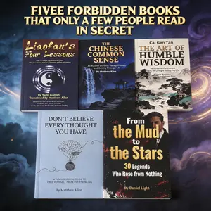 Complete 5-Book Bundle of Timeless Eastern Ancient Wisdom, Overthinking Psychology Guide & Zero-to-Success Rags-to-Riches Legends, Life-Changing Self-Help Reading Set to Master Human Nature, Gain Self-Control, Build Wealth and Rewrite Your Entire Destiny