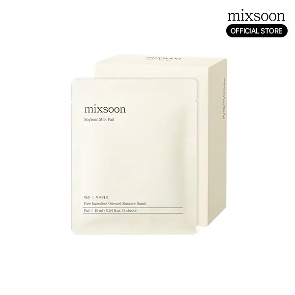 [mixsoon Official Shop] Soybean Milk Toner Pads - 10EA Moisturizing Korean Skincare Toner Pads for Glass Skin